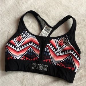 VS PINK Mesh Back Sports Bra